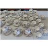 Image 2 : 160 pc Royal Albert Petti Point China Dishes ; Cups + Saucers, Assorted 