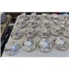 Image 3 : 160 pc Royal Albert Petti Point China Dishes ; Cups + Saucers, Assorted 