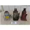 Image 1 : Powerfist 20 Ton Bottle Jack + 2 Other Bottle Jacks