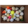 Image 2 : 48 Golf Balls, Assorted Light Bulbs, Speaker Wire