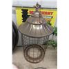 Image 2 : Bird Cage, Faux Plant with Hanger, Large China Wash Basin, Barn Lantern,