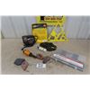 Image 1 : Electric Jig Saw, Triangle Measurer, Sandpaper Kit, Chalk Lines