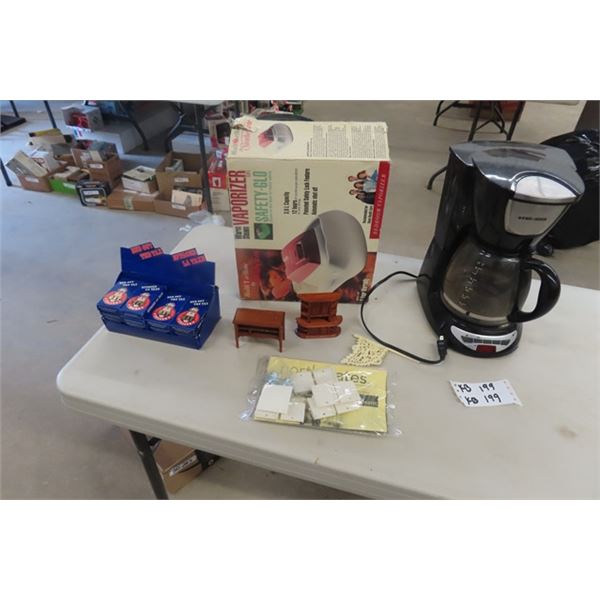 Coffee Machine, Mulrooney GST Erasers, Vaporizer