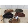 Image 1 : 5 Winter Hats - Fur + Faux Fur