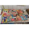 Image 1 : Vintage Men's Magazines + Comics; LAFF, Hitt Funny Half Hour