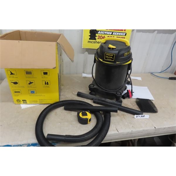 Stanley 3HP 3 Gal Shop Vac