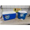 Image 1 : 2 Coleman Coolers ; 48 Quart + Wheeled 28 Quart