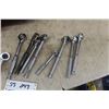 Image 2 : Metal Tool Box with Sockets + 12 Ratchets, Extensions ; 1/4", 3/8", 1/2"