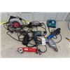 Image 1 : 8 Power Tools; Skil Circular Saw, Angle Grinder, Drills, Jig Saw, Mitr