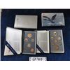 Image 1 : 1996 + 1997 Royal Canadian Mint Specimen Sets Canadian Coins in Presentation Books 