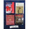 Image 1 : 4 Sealed Collector Coins - Royal Canadian Mint ; 2004 Poppy Quarter 1st Day, 2004 