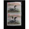Image 3 : Canada Post/ Royal Canadian Mint $1 Coin + Stamp Collector Set in Wooden Presentation