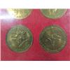 Image 3 : Floral Emblems of Canada Display Card with 13 Tokens