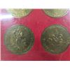 Image 4 : Floral Emblems of Canada Display Card with 13 Tokens