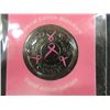 Image 2 : (2) 2006 Breast Cancer Awareness Book Marks with 25 cent Colored Coin 