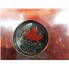 Image 3 : Canada 2001, 02, 03 Colored 25 cent Coins on Cards - Coins are 