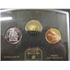 Image 2 : 1999, 2000, 2002 Tiny Treasure Uncirculated Canada Coin Sets 