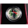 Image 2 : 2014 Canada 25 cent Colored Coin - The Scarlet Tanager in Gift Box - Royal Canadian Mint