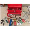 Image 1 : Tool Box with Wrenches, Screwdrivers, Files, Snips + More