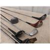 Image 3 : 8 Assorted Right Handed Golf Clubs; 7 Woods + 1 Iron