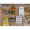 Image 2 : Assorted Door Hardware ; Dead Bolts, Passage Set, Lock Guards, Striker 