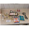 Image 1 : Assorted Cute Metal Animal Ring Holders, Glass Ashtrays, Fancy Salt + 