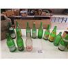 Image 1 : 12 Assorted 28oz Pop Bottles; Keystone, Kik, Stubby, Wishing Well - 
