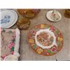 Image 5 : Assorted Dishware Including Queen Coronation Plate, Flour Sifter, 