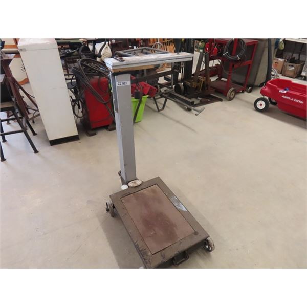 Rolling Platform Scale 1200lb Capacity