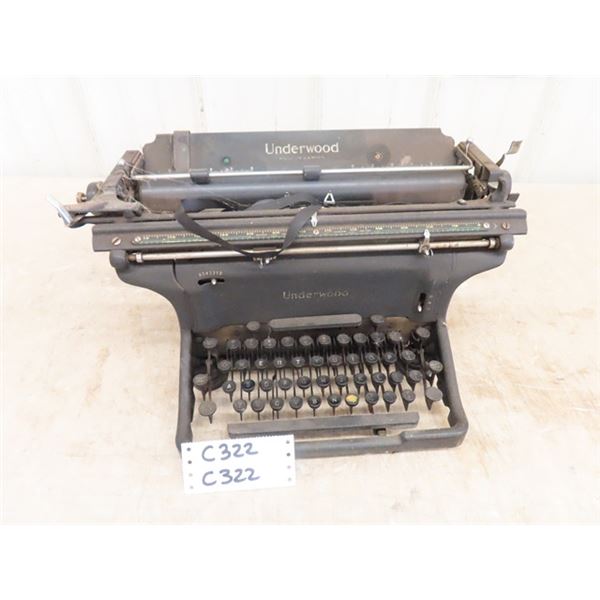 Vintage Underwood Standard Typewriter