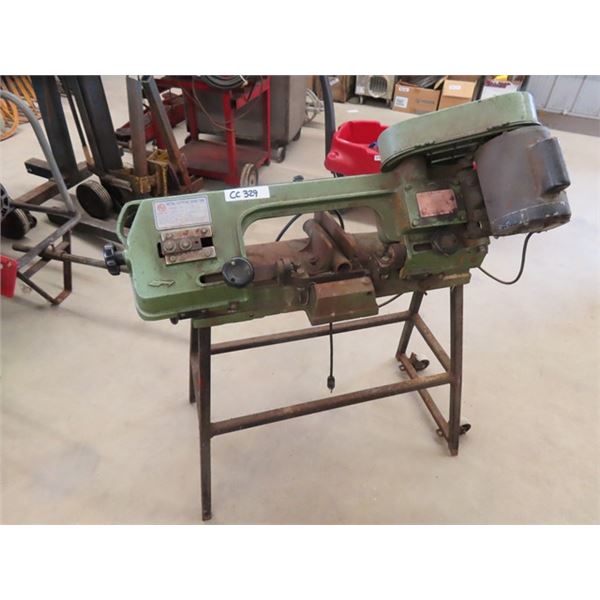 Rang Fu Model RF-115 Metal Cutting Band Saw on Rolling Stand