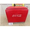 Image 1 : Vintage Coca-Cola Picnic Cooler  Embossed - Has Been Reinforced on