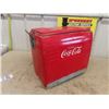 Image 4 : Vintage Coca-Cola Picnic Cooler  Embossed - Has Been Reinforced on