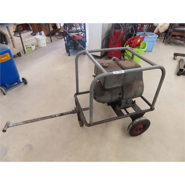 Fairbanks Mouse Electric Plant on Rolling Cart 1000 Watts - Turns , Unit