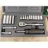 Image 2 : 1/4" Socket Kit SK Tools Deep Sockets 3/8" to 13/16", SK Torque Bits, 