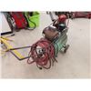Image 1 : Portable Air Compressor with Military Aircraft Oxygen Tank - Great Look! 