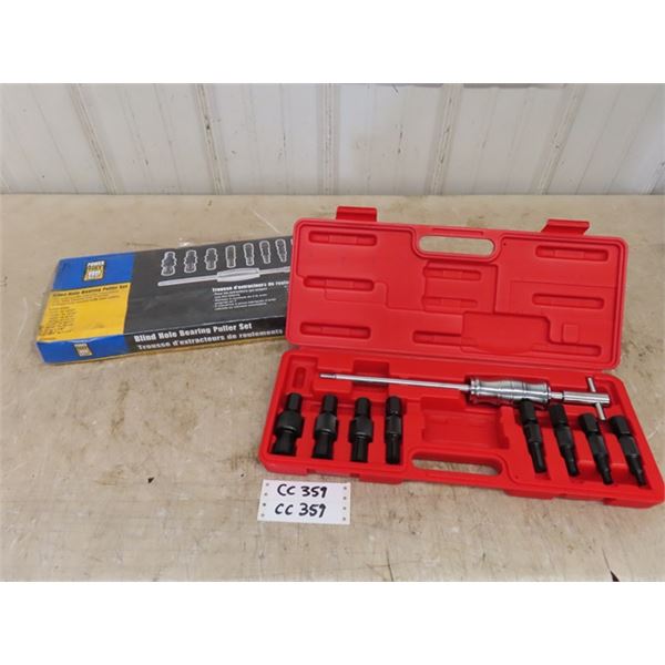 Power Fist Blind Hole Bearing Puller Set - Like New with Case