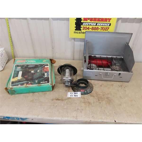 Coleman 5010A700 Camp stove Oven, Coleman 421-D Camp stove, 