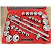 Image 2 : Power Fist 26pcs 3/4" Socket Set with Case