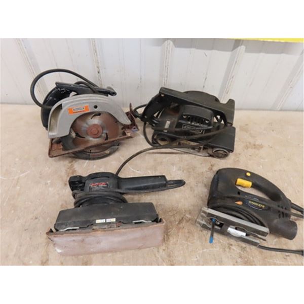 Craftsman Belt Sander, B+D Finish Sander, Craftsman Circular Saw, 