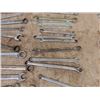 Image 7 : Large Quantity of Combination Wrenches ; Craftsman, Gray, Mastercraft 