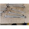 Image 8 : Large Quantity of Combination Wrenches ; Craftsman, Gray, Mastercraft 