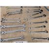 Image 7 : Various Specialty Wrenches - Ratchet End, Ratchet End with Swivel, 