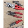 Image 5 : Assorted Specialty Pliers ; Snap Ring plus more, Rigid Flaring Tool Kit, 