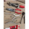 Image 7 : Assorted Specialty Pliers ; Snap Ring plus more, Rigid Flaring Tool Kit, 