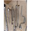 Image 3 : Assorted 1/2" Drive Ratchet Extensions, Speed Handle, Bars, Sockets -