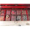 Image 7 : 2 Papco Service Station Parts Cabinets/ Displays 8" x9" x 15.5", Marsland
