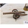 Image 2 : 2 Brass Decoratvie Cannons, Brass British Coal Mining Lamp 9" Tall