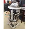 Image 2 : Pearl Oak Parlour Heater- Nice Detail Cast Iron - Quite Ornate