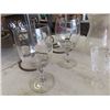 Image 3 : Assorted Glassware ; Wine Glasses, Decanter, Candle Holders, plus more